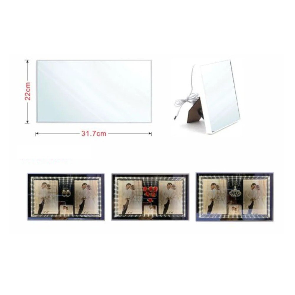 Espejo 3D LED USB 22 x 31,7 cm 22 x 31,7 cm por mayor en Chile